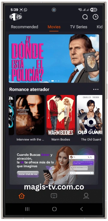 Cientos de canales de TV